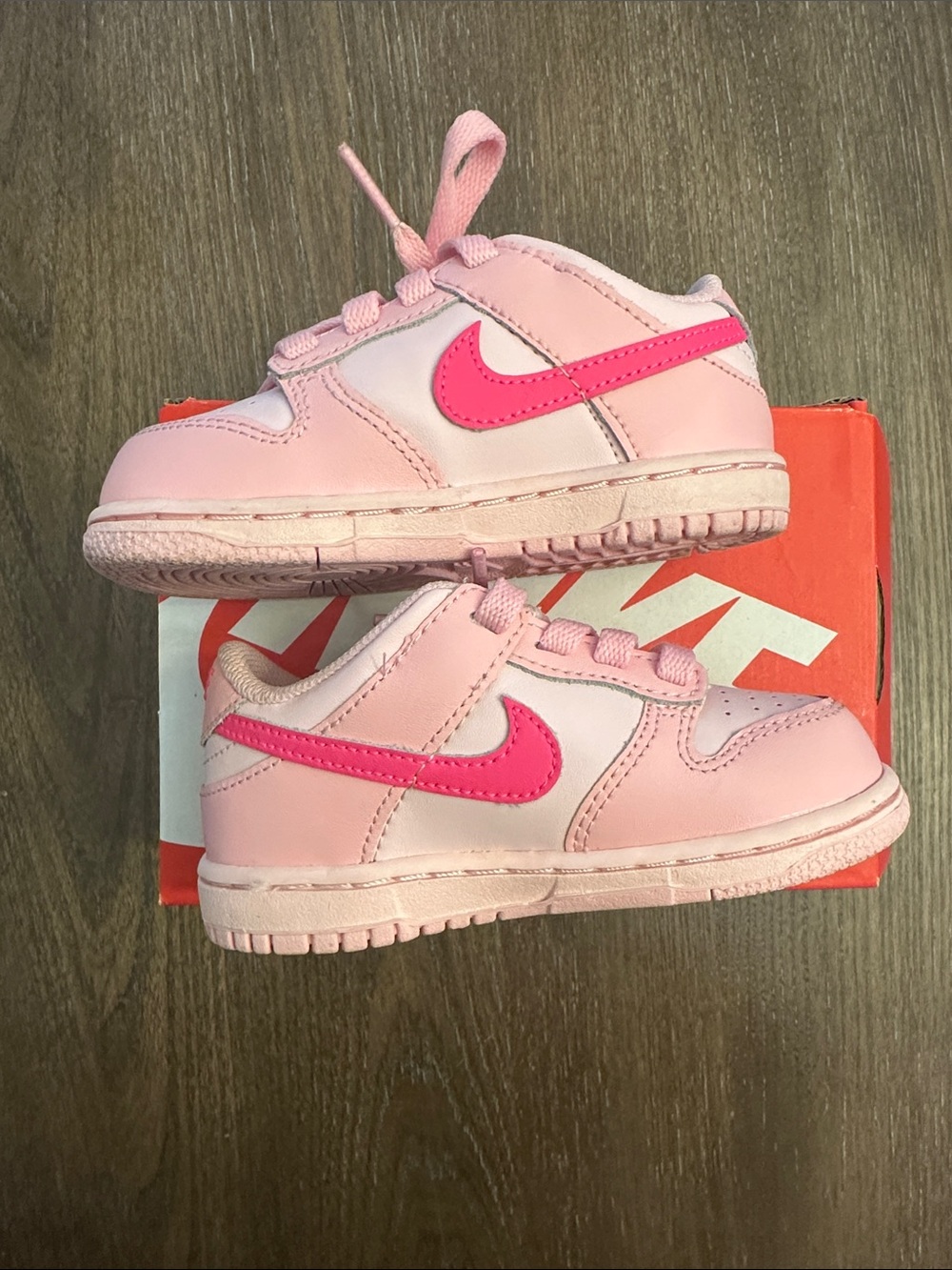 Nike Dunks Toddler - Triple Pink 💕
